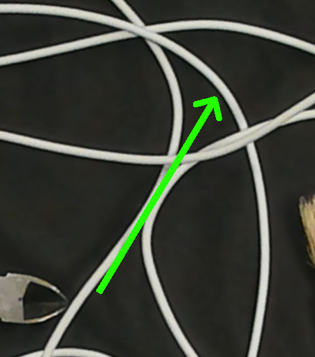 Divergence Push along the cable-distance-transform ridge